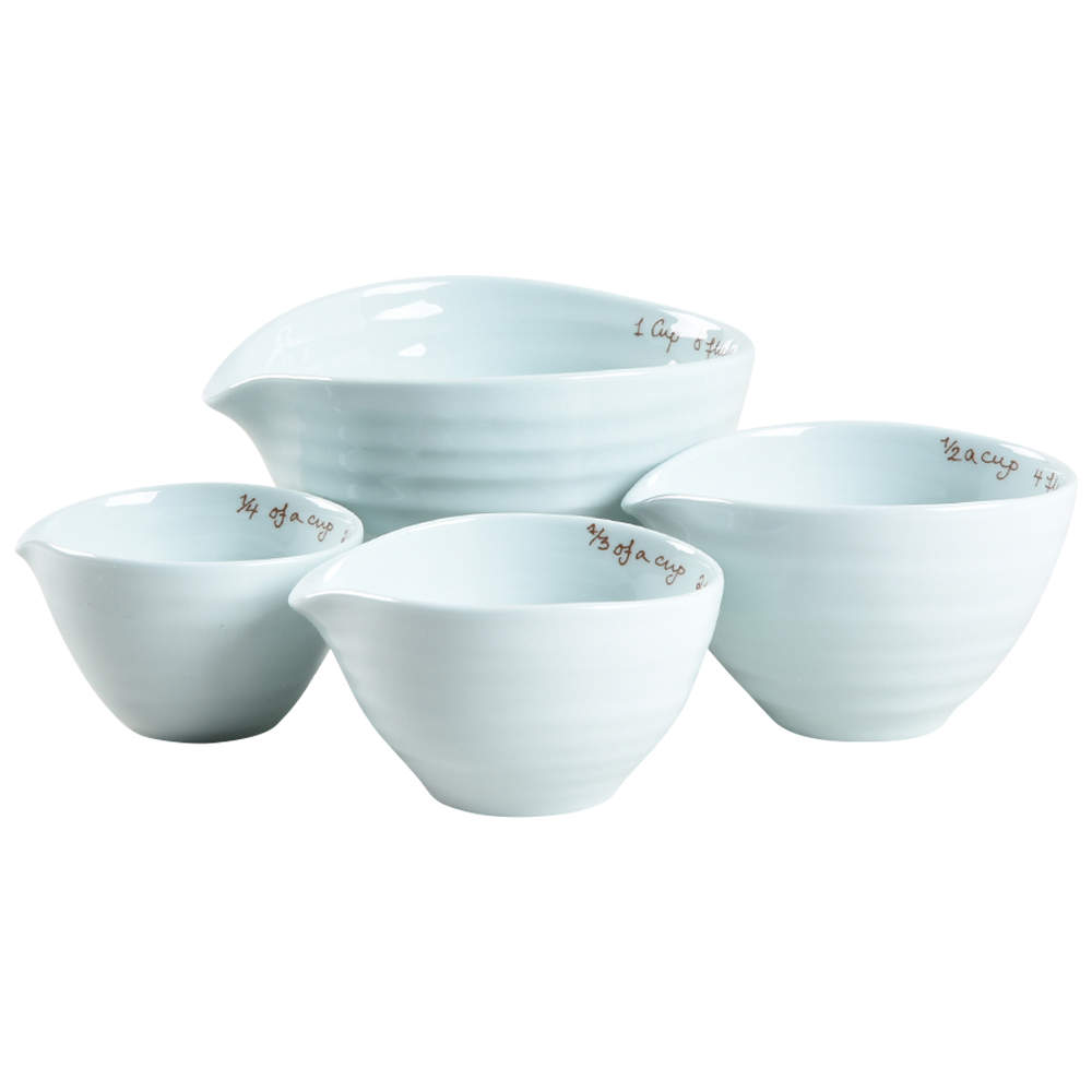 Sophie Conran Celadon (4 Piece) Measuring Cup Set with Spouts by Portmeirion-1