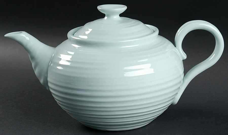 Sophie Conran Celadon Teapot & Lid by Portmeirion-1