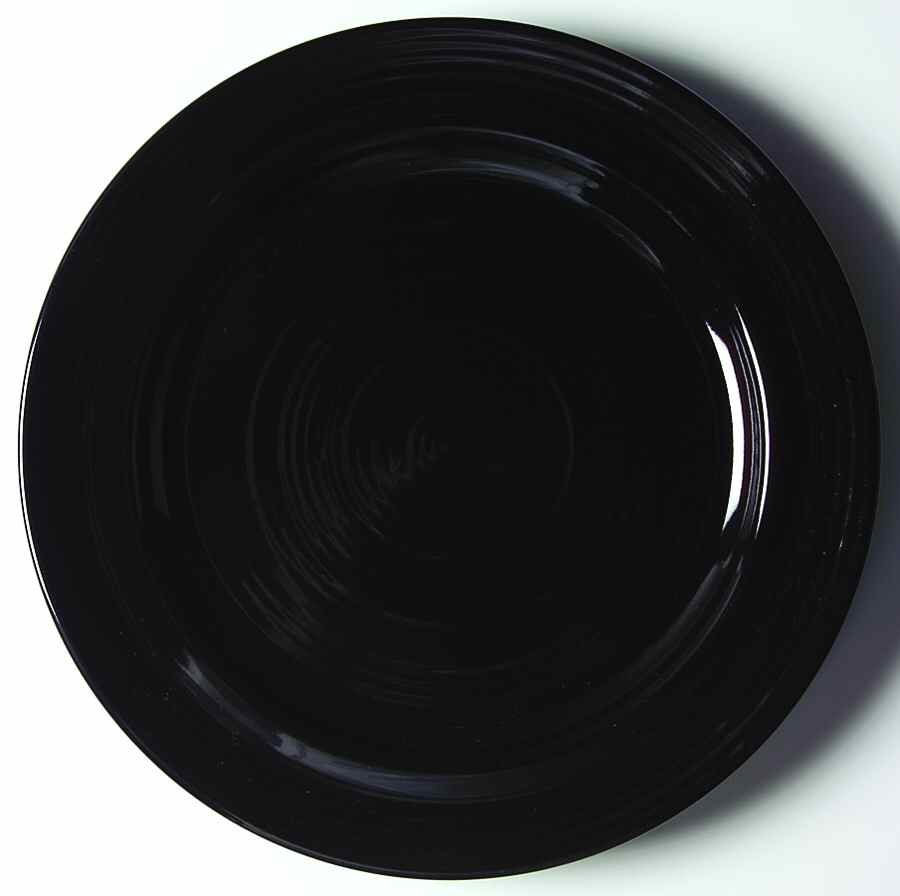 Festivale Black Dinner Plate by Pier 1-1