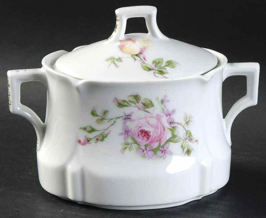 PFE23 Sugar Bowl & Lid by Pfeiffer & Lowenstein-1