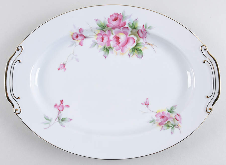PRJ15 14" Oval Serving Platter by Princess (Japan)-1
