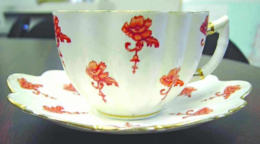1280 Flat Cup & Saucer Set by Paragon-1