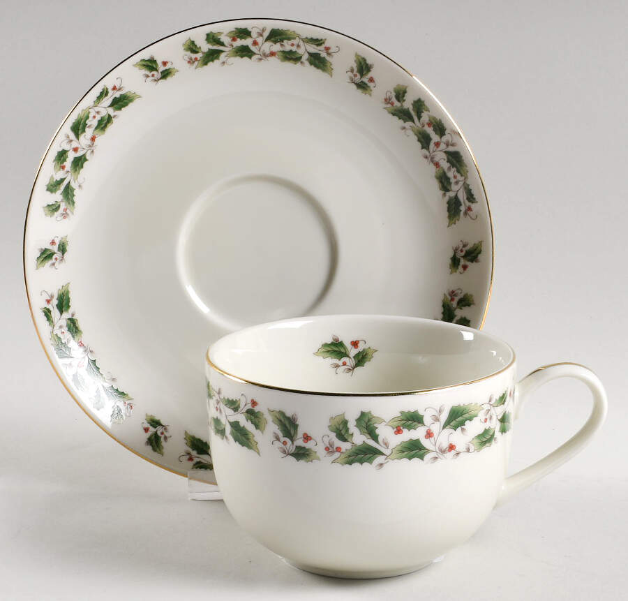 POH6 Bouillon Cup & Saucer by Potter & Smith-1