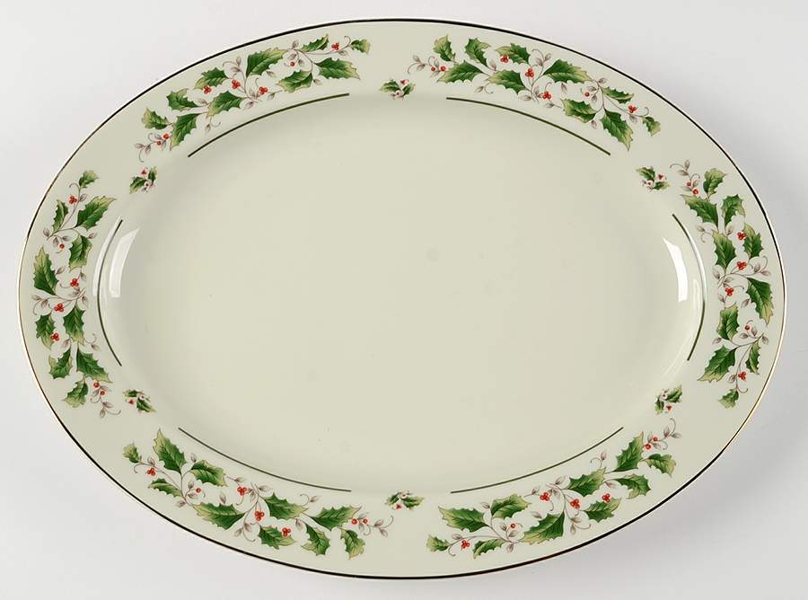 POH6 14" Oval Serving Platter by Potter & Smith-1