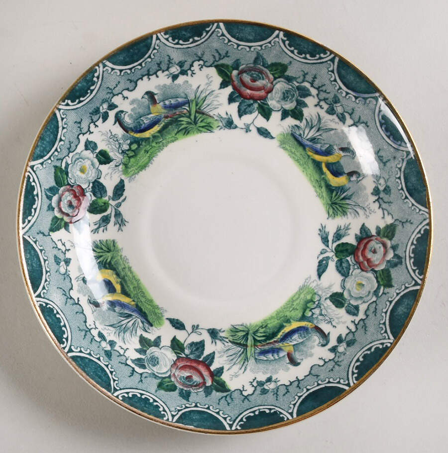 PVF6 Saucer by PV-France (Peasant Village)-1
