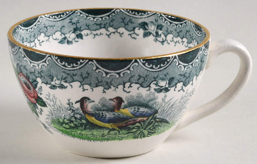 PVF6 Footed Cup by PV-France (Peasant Village)-1