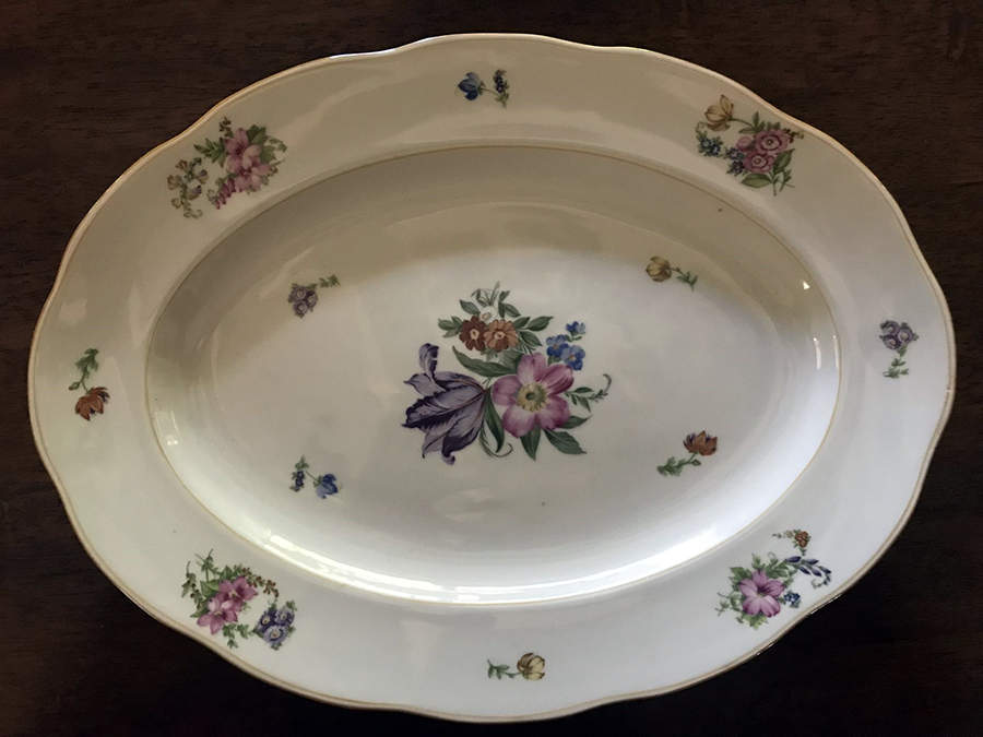 PIR135 13" Oval Serving Platter by Pirkenhammer-1