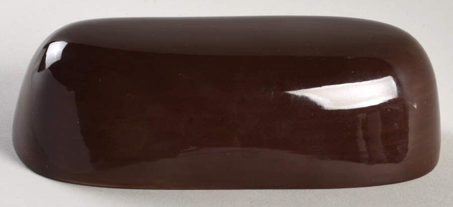 Sausalito Chocolate Lid for 1/4 Lb Butter by Pottery Barn China-1