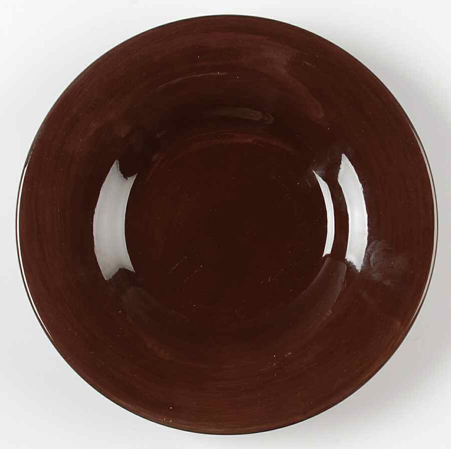 Sausalito Chocolate Salad Plate by Pottery Barn China-1