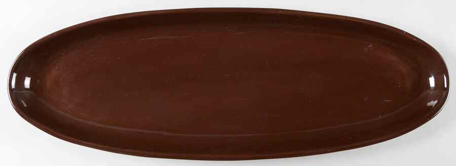 Sausalito Chocolate 20" Fish Platter by Pottery Barn China-1