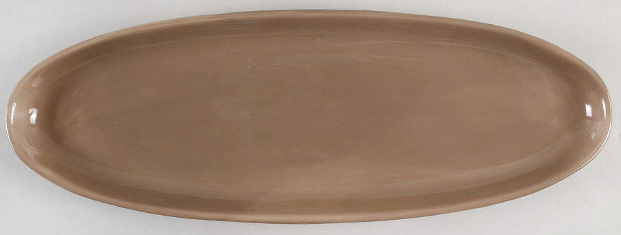 Sausalito Taupe 20" Fish Platter by Pottery Barn China-1
