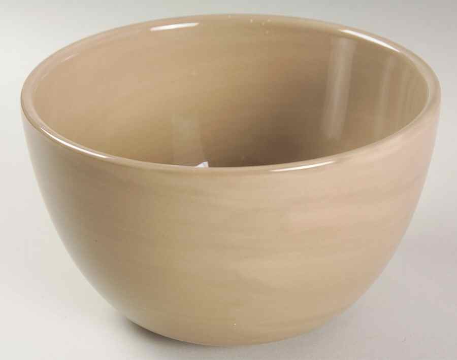 Sausalito Taupe Coupe Cereal Bowl by Pottery Barn China-1