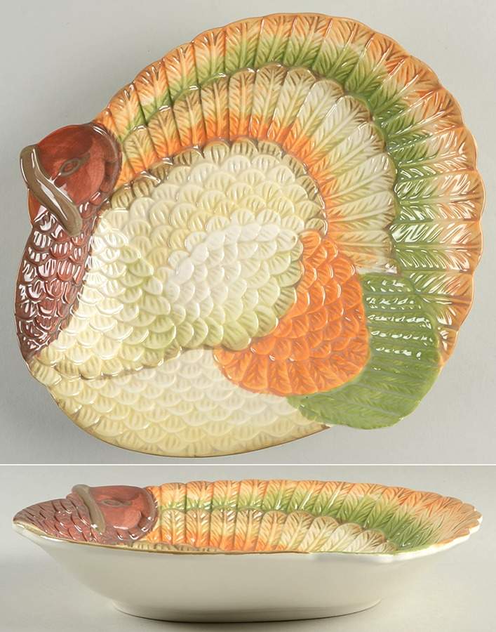 Plymouth 10" Figural Serving Bowl by Pfaltzgraff-1