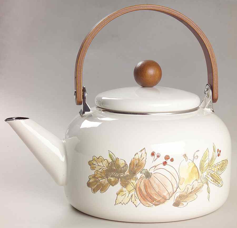 Plymouth Metal Kettle & Lid by Pfaltzgraff-1