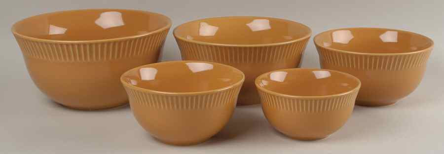 Plymouth 5 Piece Mixing Bowl Set (9,8,7,6,5) by Pfaltzgraff-1
