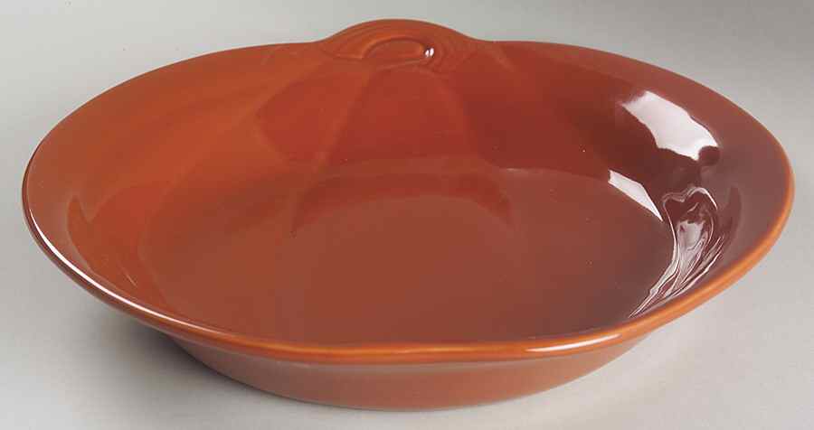 Plymouth Pumpkin Shape Pie Plate by Pfaltzgraff-1
