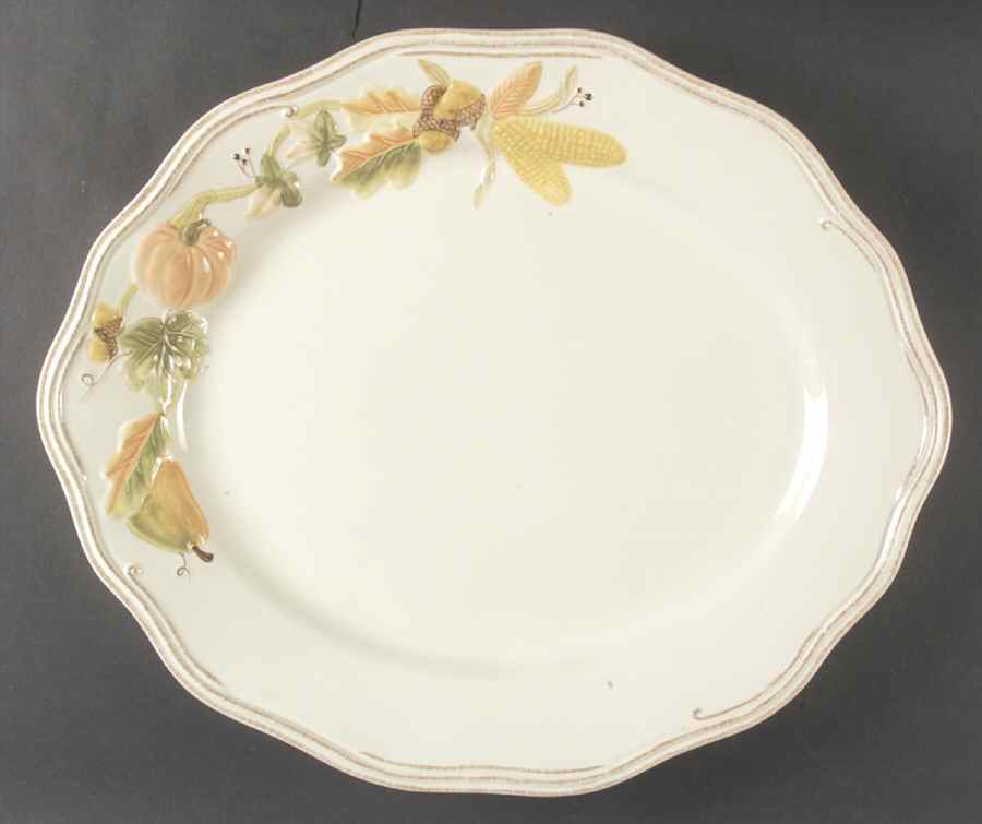 Plymouth 18" Oval Serving Platter by Pfaltzgraff-1