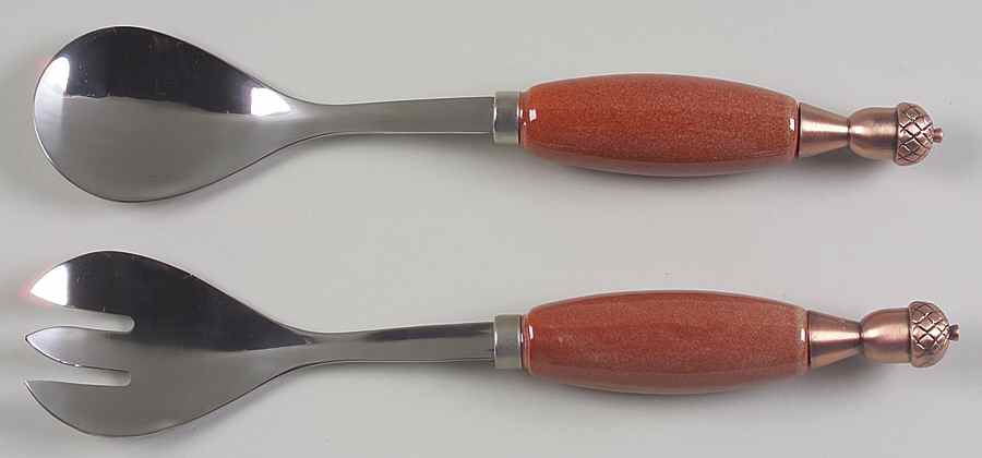 Plymouth (2 Piece) Salad Set with Stainless Bowl by Pfaltzgraff-1