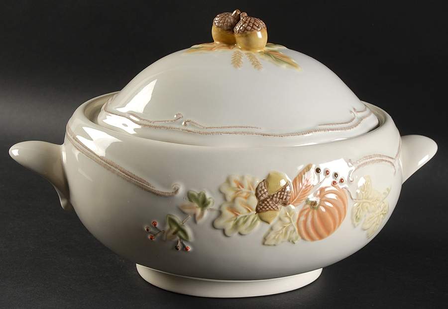 Plymouth Tureen &  Lid by Pfaltzgraff-1