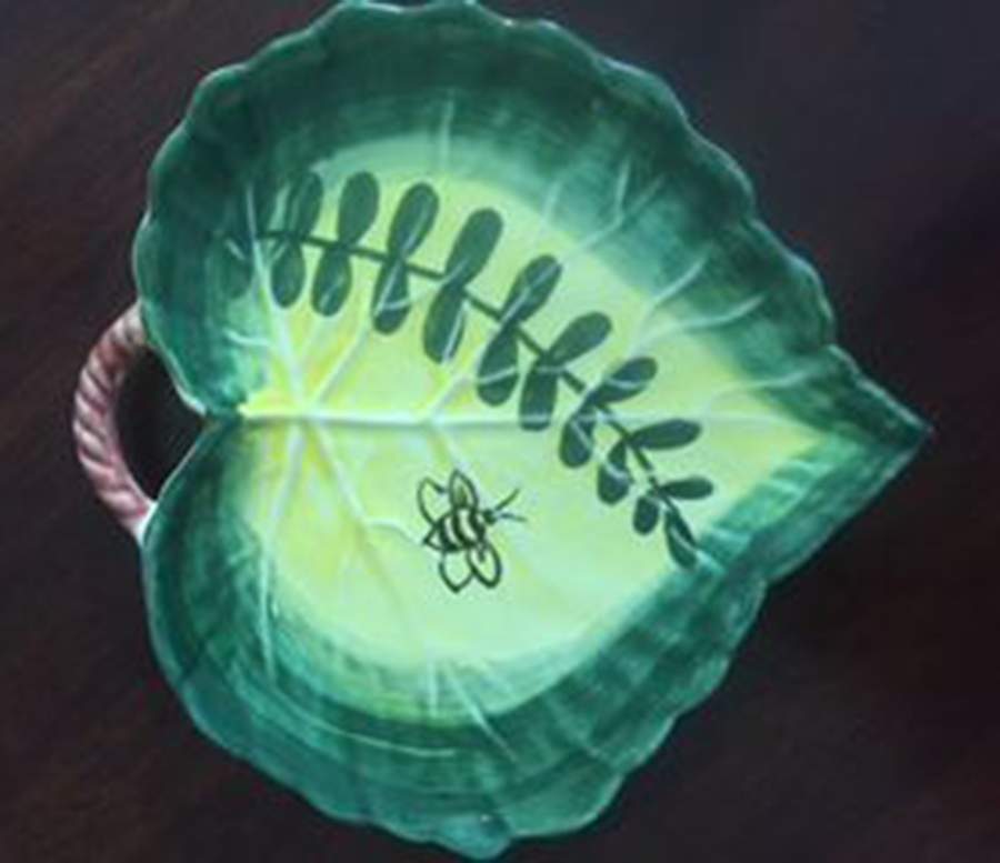 Leaf Dessert Plate 8" Leaf Plate by Presenttense-1