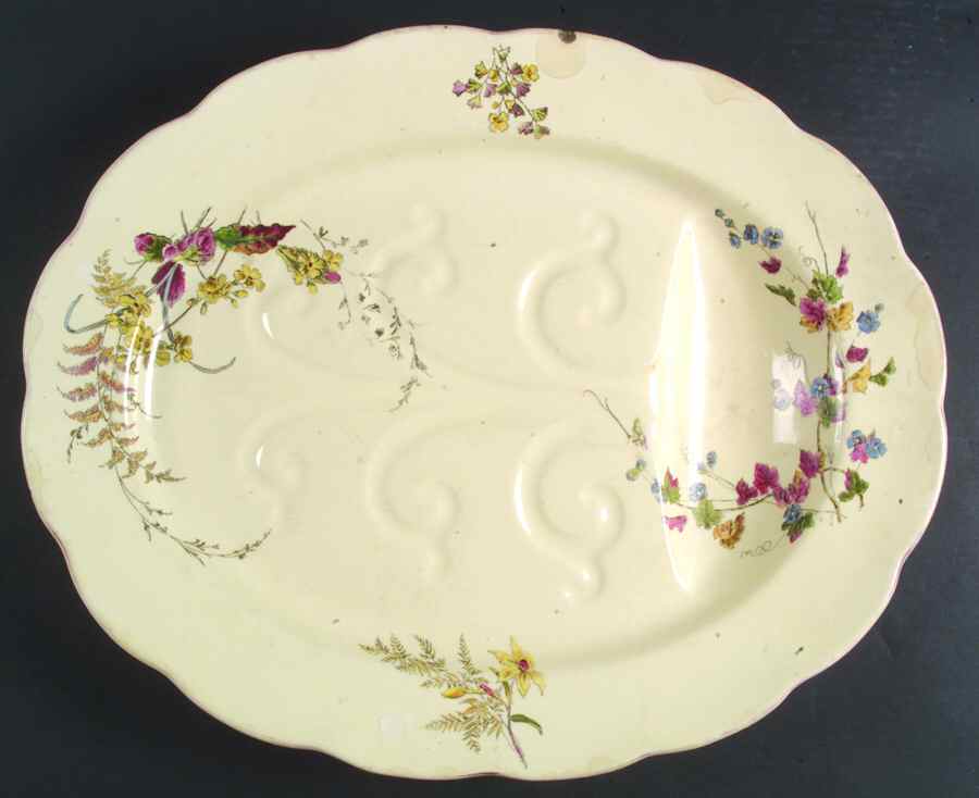 Lawrence 21" Oval Serving Platter by Powell, Bishop & Stonier-1