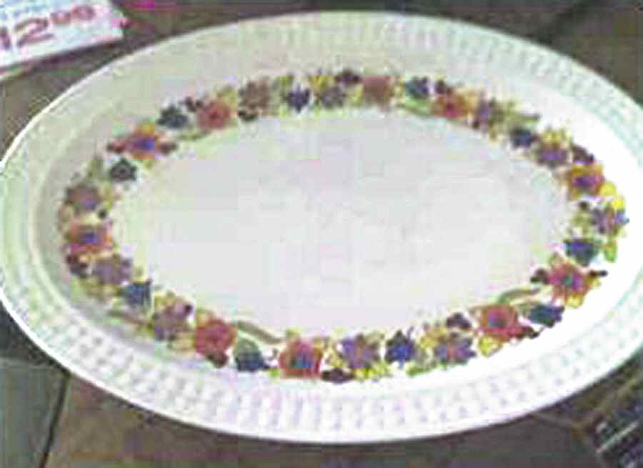 PNT22 12" Oval Serving Platter by Pontesa-1