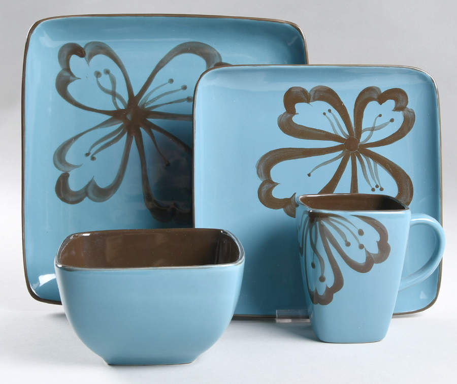 Hibiscus 4 Piece Place Setting by Pier 1-1