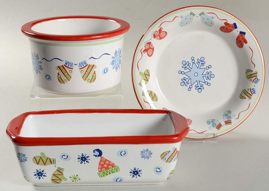 Taffy Candy Child's Bakeware Set by Pfaltzgraff-1