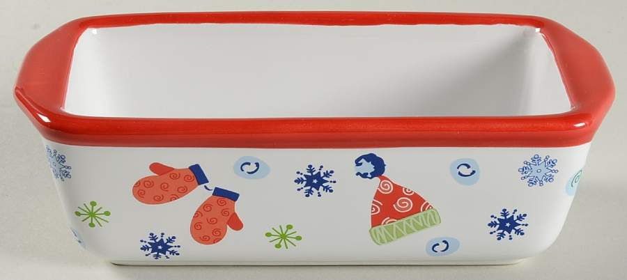 Taffy Candy Mini Loaf Pan by Pfaltzgraff-1