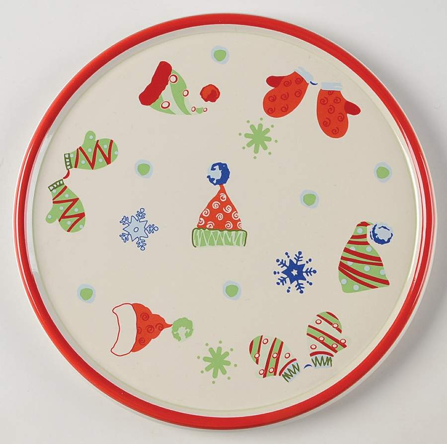 Taffy Candy Ceramic Base for Cheese Dish & Plastic Dome by Pfaltzgraff-1