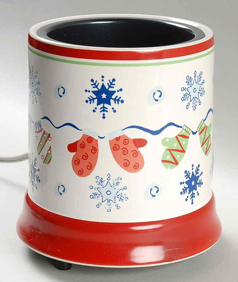 Taffy Candy Electric Candle Jar Warmer by Pfaltzgraff-1