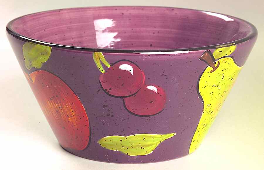 Sedona Fruit 7" Round Vegetable Bowl by Pfaltzgraff-1
