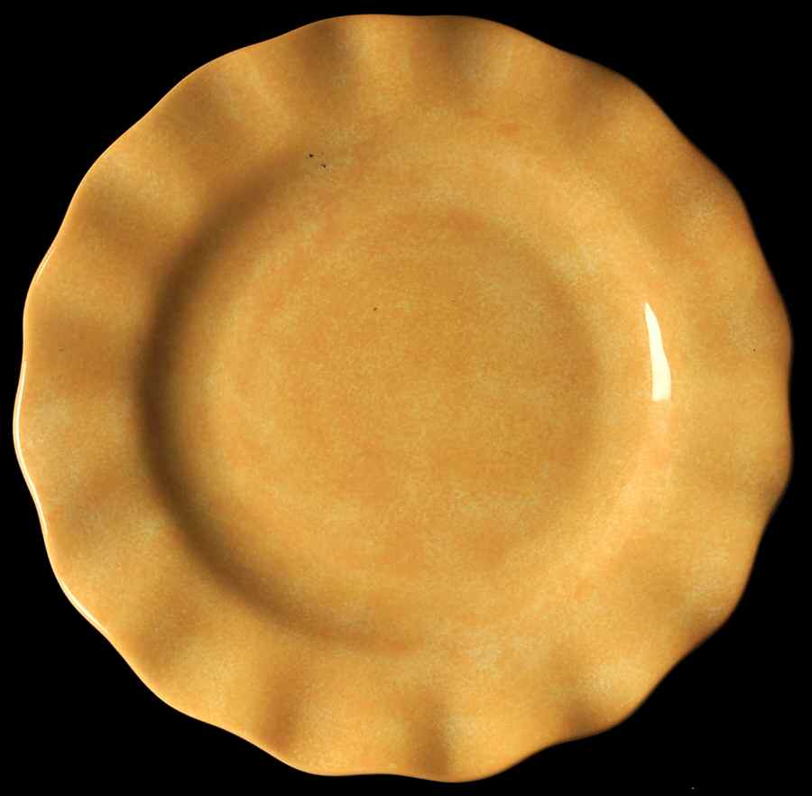 Napoli Yellow Salad Plate by Pfaltzgraff-1