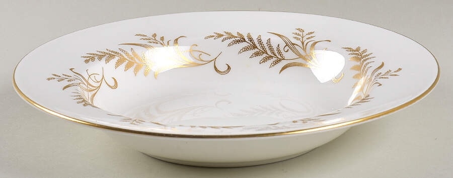 Golden Glade Rim Soup Bowl by Paragon-1