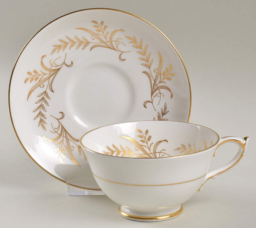 Golden Glade Footed Cup & Saucer Set by Paragon-1