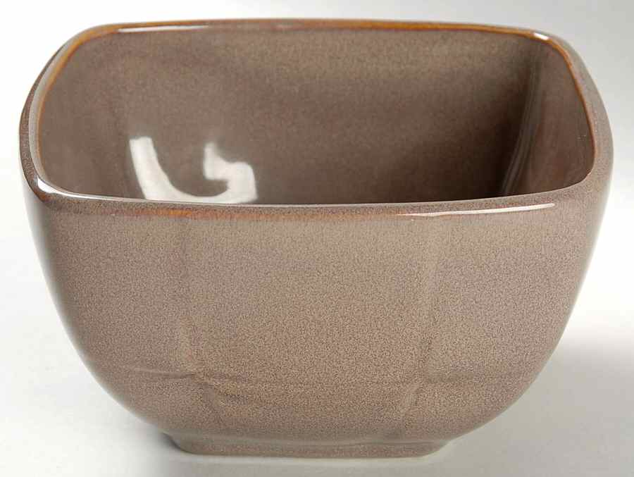 Grey Cubic Square Cereal Bowl by Pier 1-1