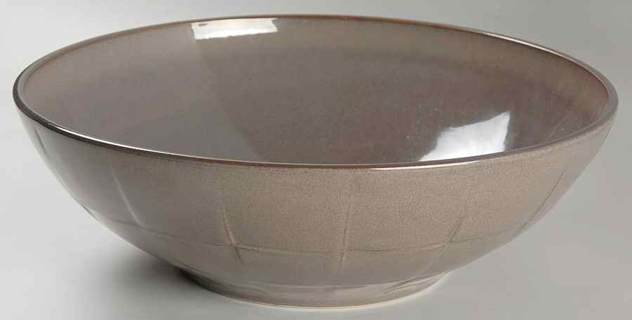 Grey Cubic 13" Large Salad Serving Bowl by Pier 1-1