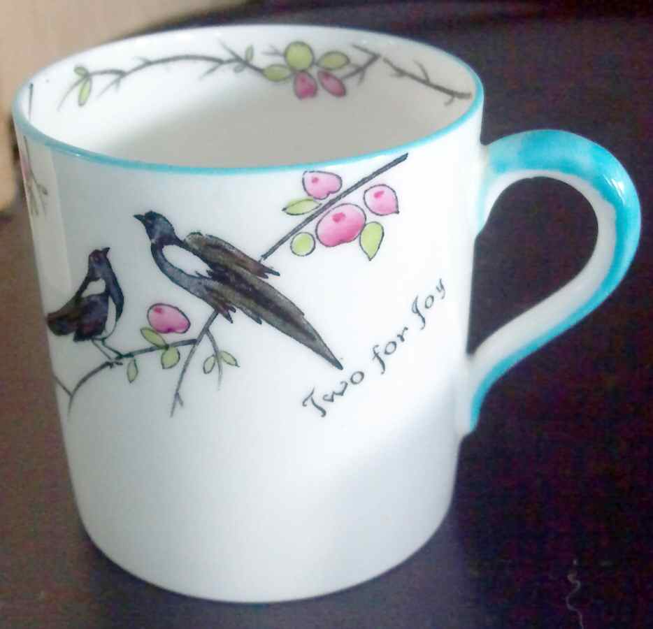 Two for Joy-Princess Elizabeth (Muiltsided) Flat Cup by Paragon-1