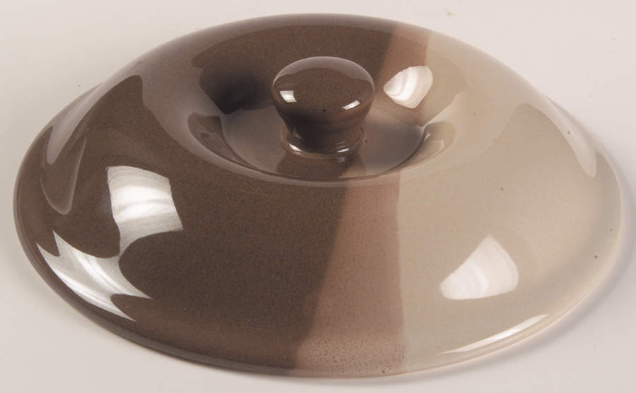 Brownstone Lid for 2.5 Qt Round Casserole by Pfaltzgraff-1