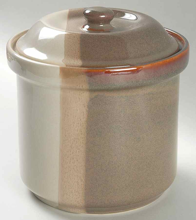 Brownstone Medium Canister & Lid by Pfaltzgraff-1