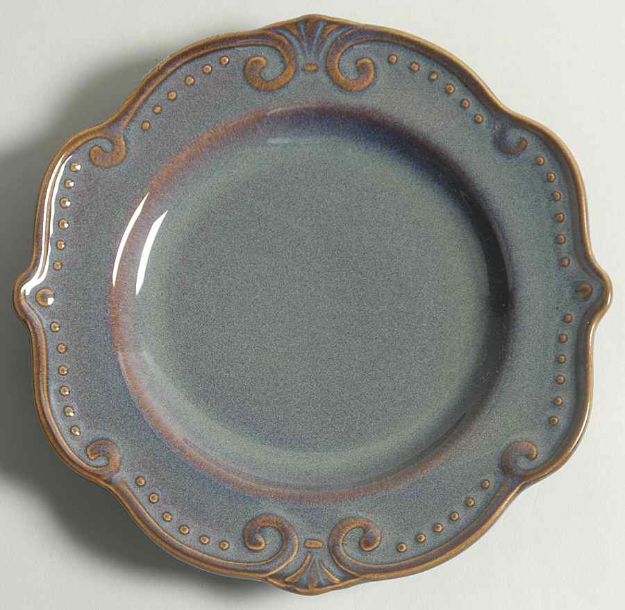 Madrid Pewter Salad Plate by Pfaltzgraff-1