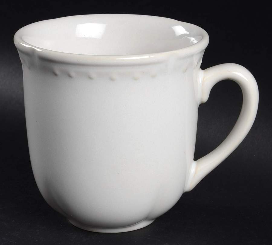 Madrid White Mug by Pfaltzgraff-1