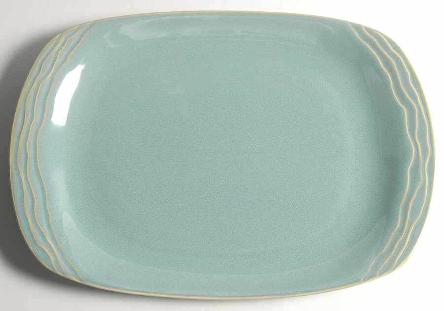 Seychelles 16" Rectangular Serving Platter by Pfaltzgraff-1