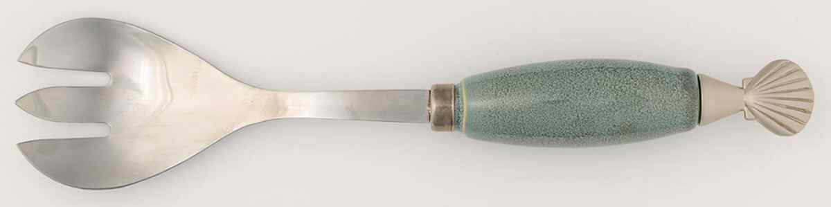 Seychelles Salad Serving Fork with Stainless Prongs by Pfaltzgraff-1