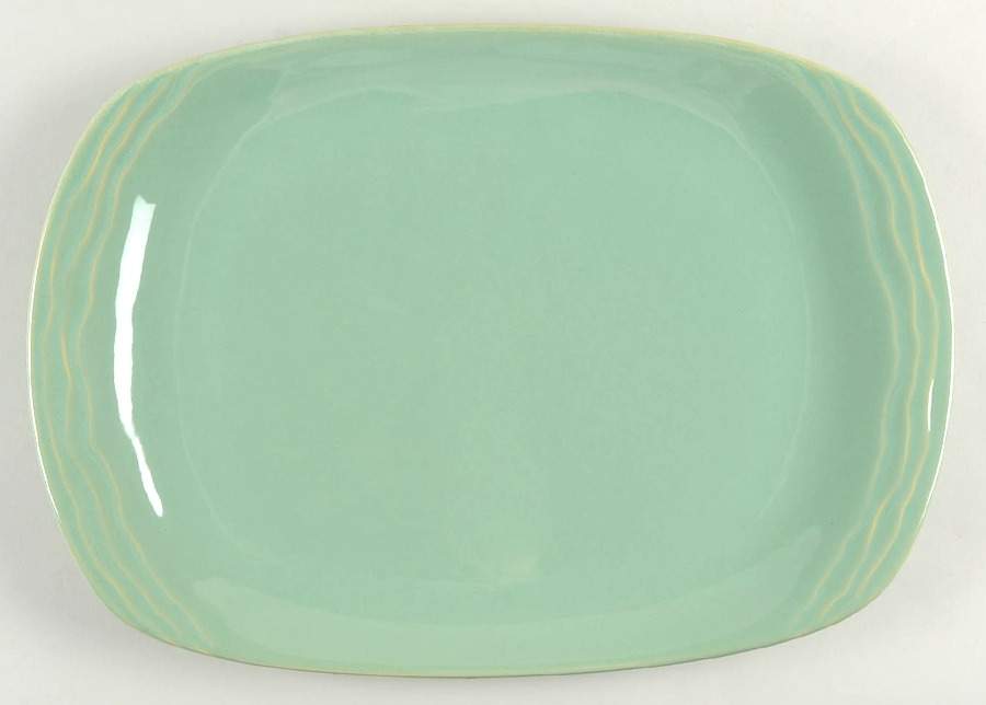 Seychelles 16" Rectangular Serving Platter by Pfaltzgraff-1