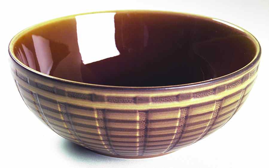 Shadow Box Mocha Soup/Cereal Bowl by Pfaltzgraff-1