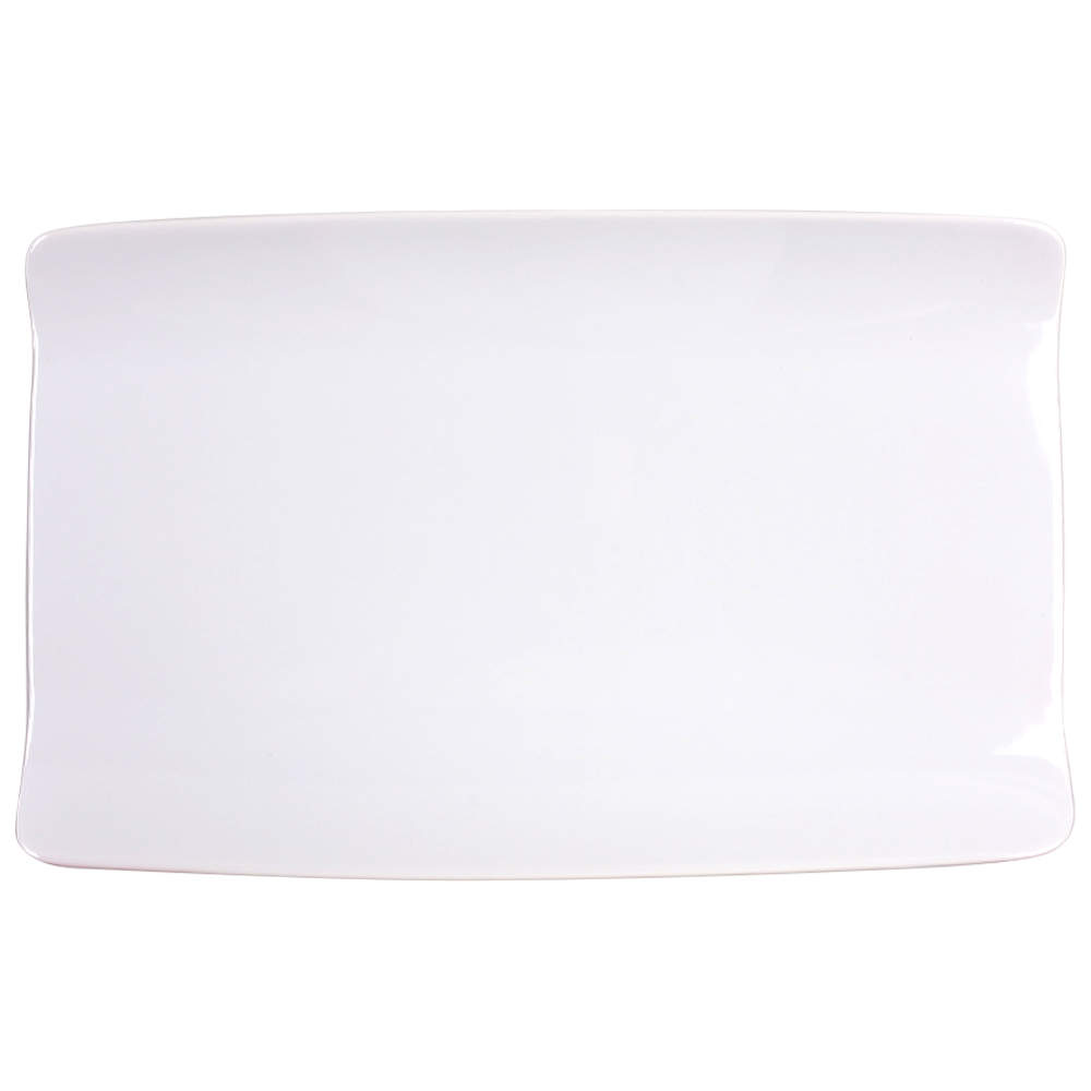 Swoop 16" Rectangular Serving Platter by Pfaltzgraff-1
