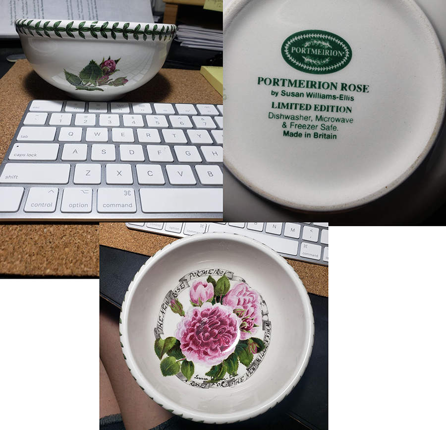Portmeirion Rose Individual Salad/Dessert/Fruit Bowl by Portmeirion-1