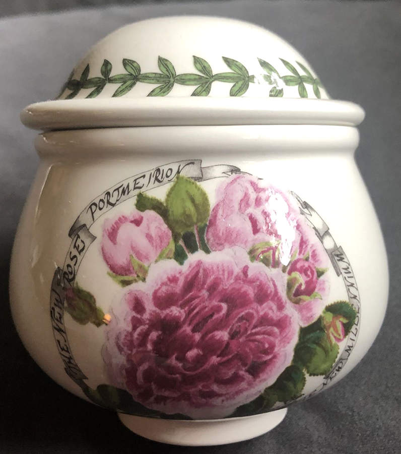 Portmeirion Rose Sugar Bowl & Lid by Portmeirion-1