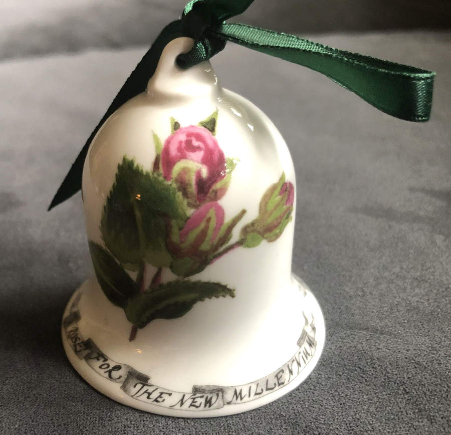 Portmeirion Rose Bell Ornament by Portmeirion-1